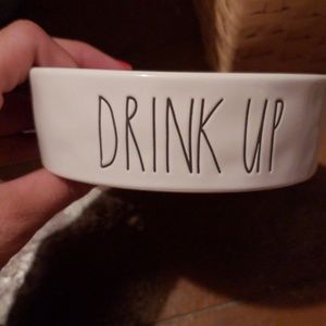 Rae Dunn cat food bowl for water
